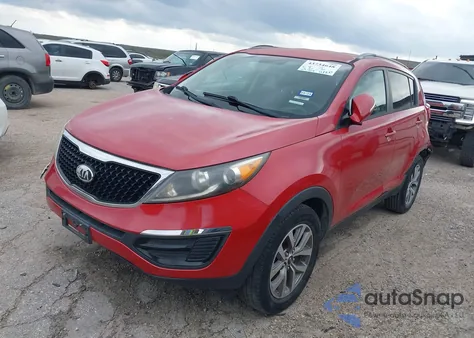 2015 Kia Sportage Lx from USA, damaged, VIN KNDPB3AC9F7671251